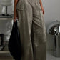 Wide Leg Jeans with Pockets - DAVERRI FASHIONS