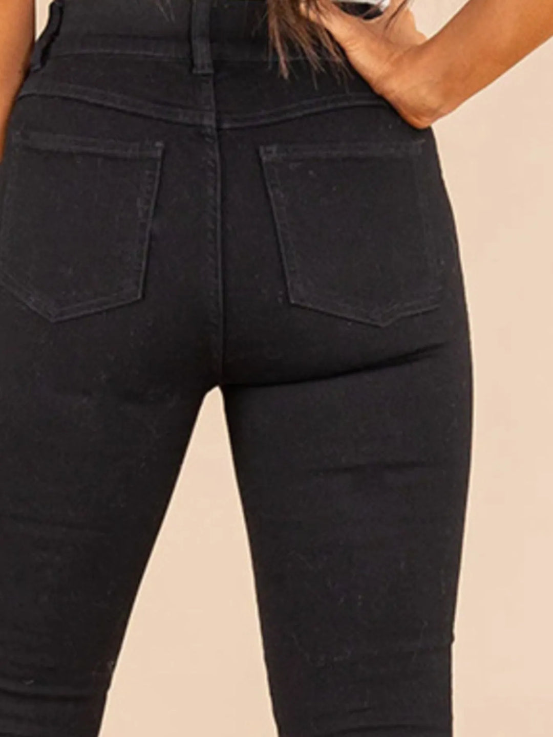 Full Size High-Waisted Flare Jeans Plus Size | Jeans Daverri Fashions