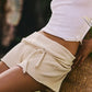 Tied Casual Shorts - DAVERRI FASHIONS