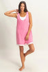 HYFVE V-Neck Pocket Detail Romper PINK Rompers
