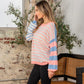 Striped Dropped Shoulder Sweater Sweaters
