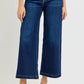 RISEN High Rise Crop Wide Jeans - DAVERRI FASHIONS