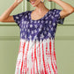 BiBi American Flag Theme Tee Dress - DAVERRI FASHIONS