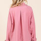 Mittoshop Double Breasted Long Sleeve Trench Coat Jacket Jackets