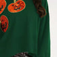 Halloween Pumpkin Round Neck Sweatshirt - DAVERRI FASHIONS