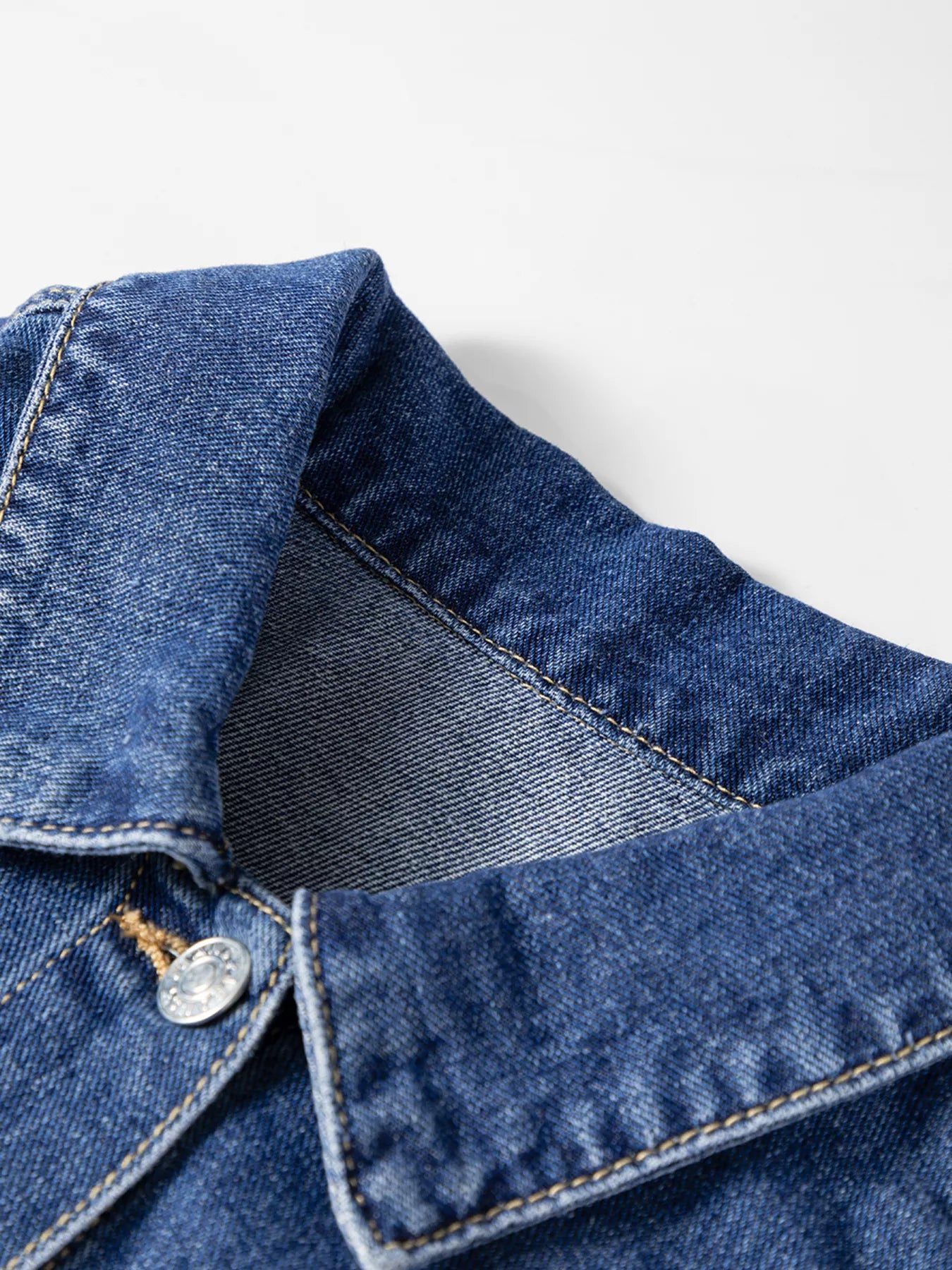Color Block Patchwork Raw Hem Denim Jacket | Denim Jackets Daverri Fashions