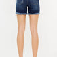 Kancan Mid Rise Button Fly Denim Shorts Denim Shorts