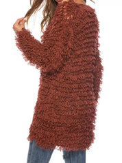 Textured Knit Button Up Cardigan | Cardigans Daverri Fashions