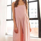 ADORA Square Neck Wide Leg Overalls with Pockets Overalls