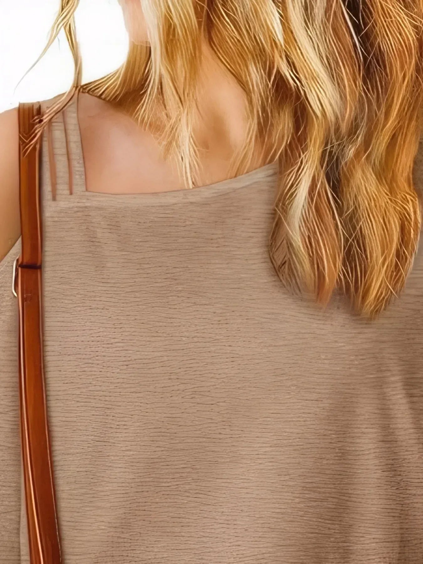 Asymmetrical Neck Half Sleeve T-Shirt - DAVERRI FASHIONS