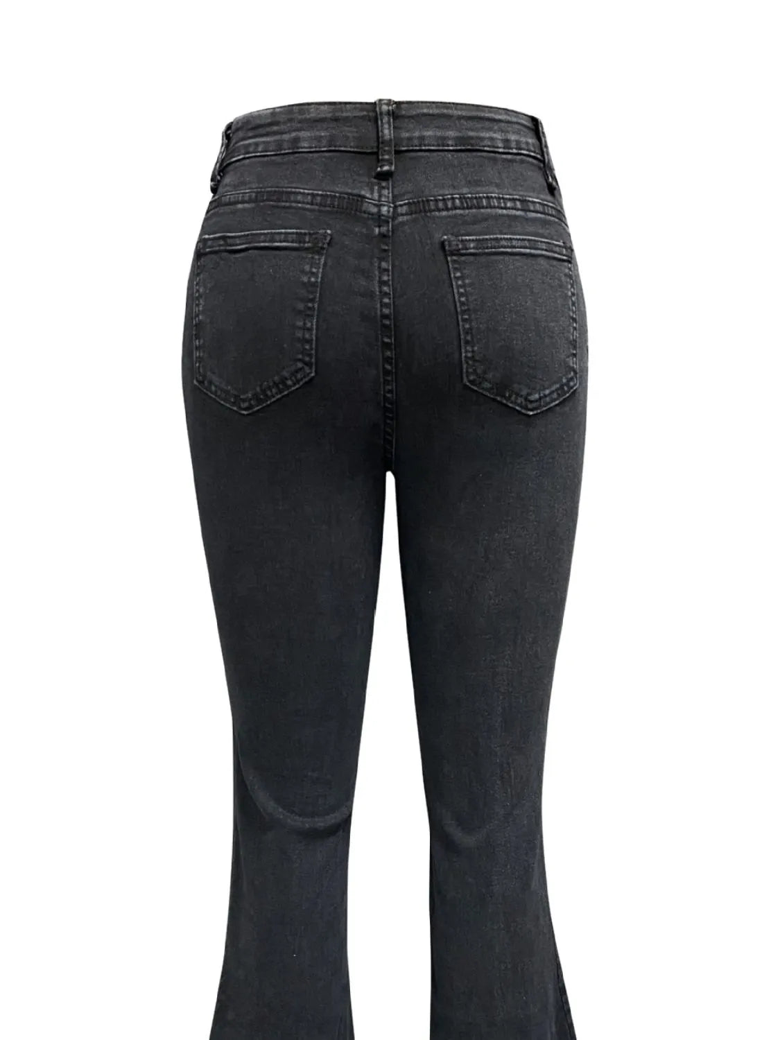 Flare Jeans with Pockets | Jeans Daverri Fashions