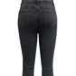Flare Jeans with Pockets - DAVERRI FASHIONS