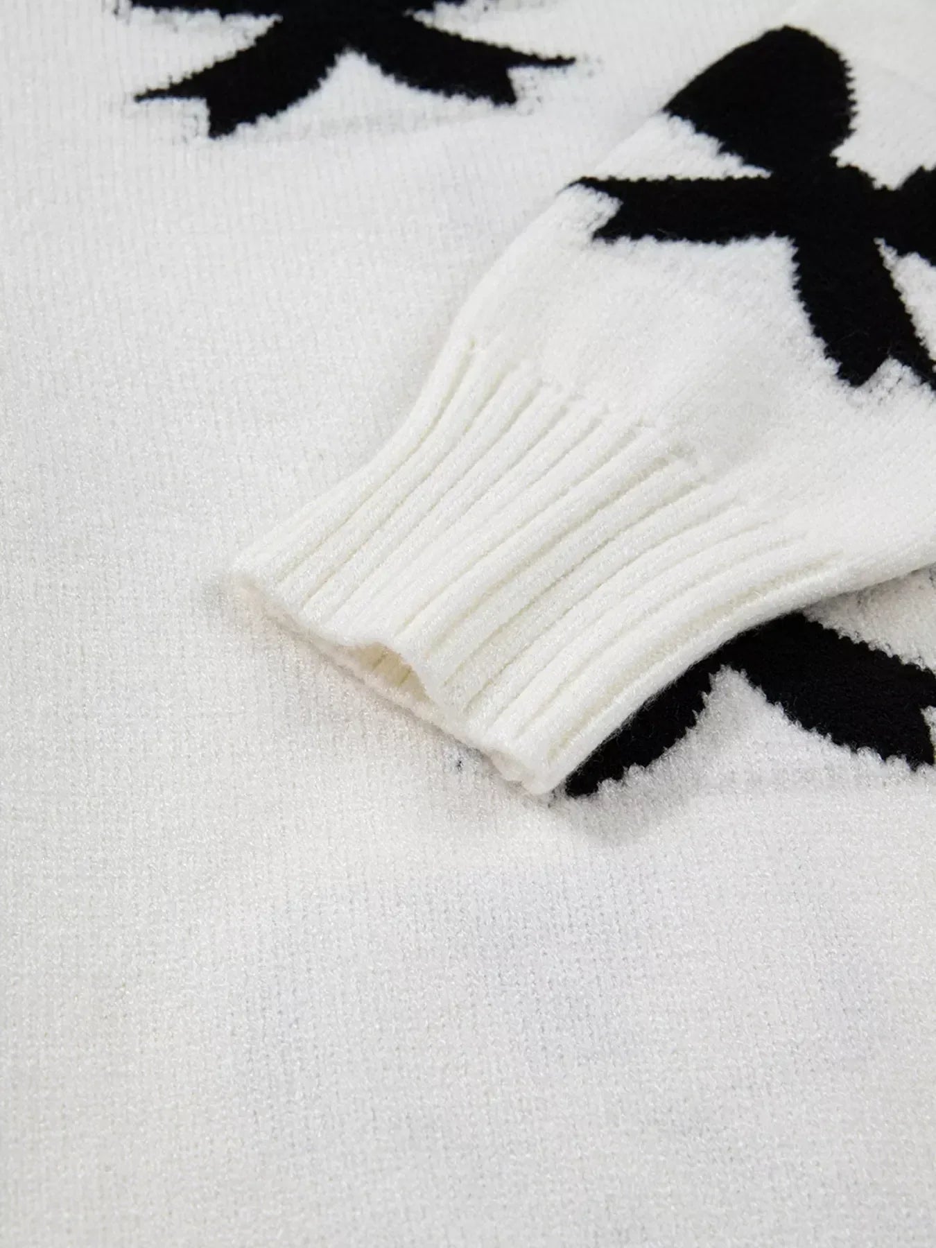 Tie Front Bow Pattern Cardigan - DAVERRI FASHIONS