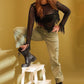 Annie Wear Straight Leg Jeans with Cargo Pockets - DAVERRI FASHIONS