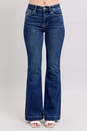 Judy Blue High Rise Flare Jeans with Pockets | Jeans Daverri Fashions