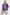 SAGE+FIG Peace Applique Patch Long Sleeve Top Blueberry S Tops