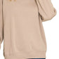 Zenana Fleece Crewneck Long Sleeve Sweatshirt - DAVERRI FASHIONS
