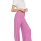 Zenana Rolled Sleeve Top and Pants Sweater Set