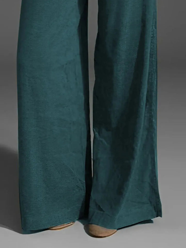 Full Size Wide Leg Jeans with Pockets Plus Size | Jeans Daverri Fashions