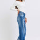 Judy Blue Full Size Distressed High Waist Wide Leg Jeans - DAVERRI FASHIONS