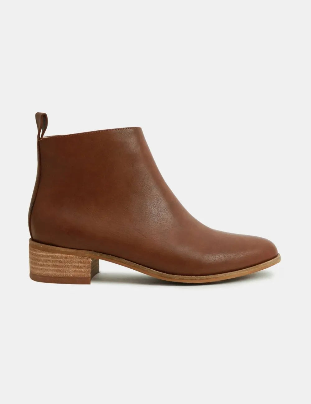 Beast Fashion PU Leather Block Heel Boots | Boots Daverri Fashions