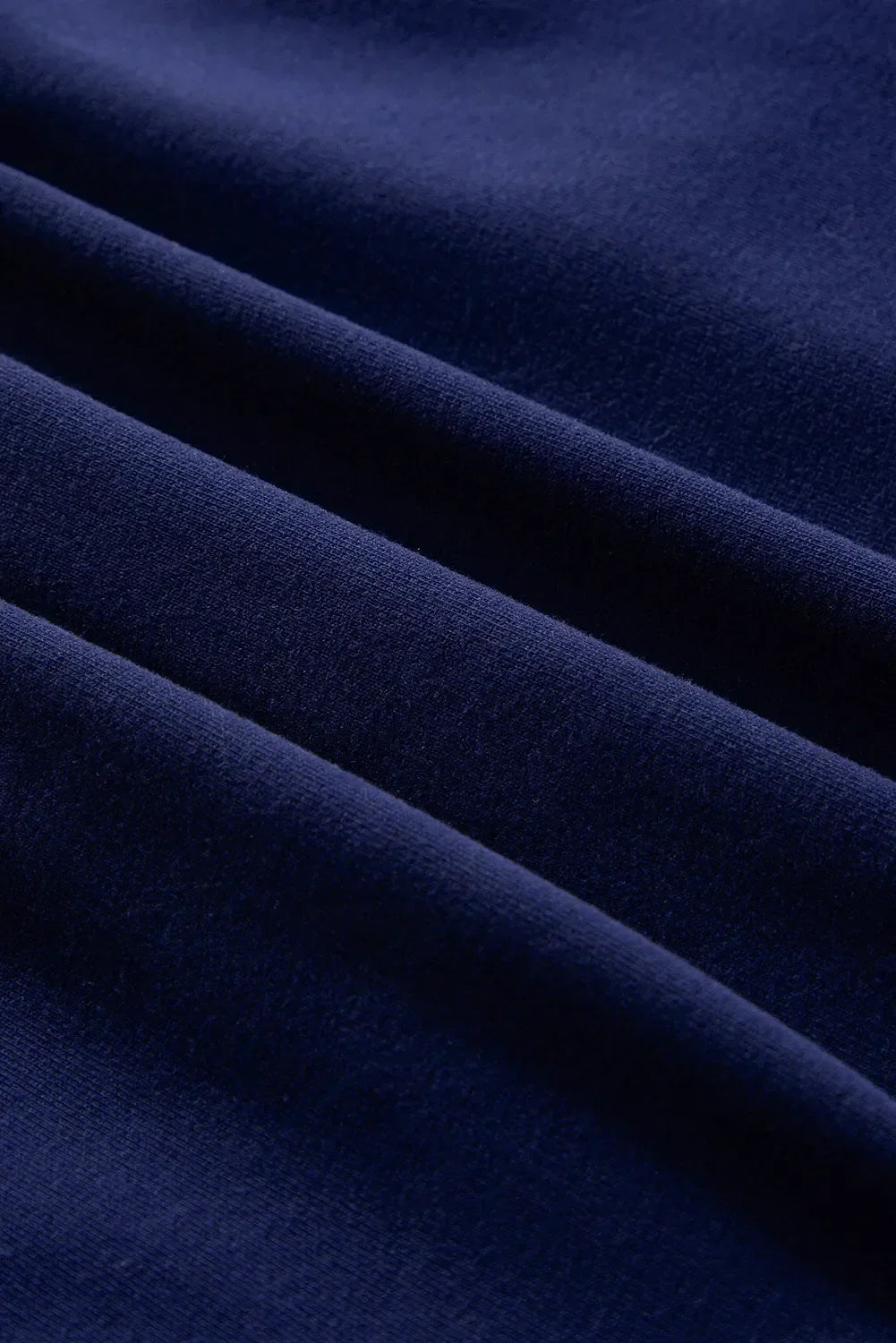 Round Neck Long Sleeve Sweatshirt - DAVERRI FASHIONS