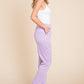 Culture Code Full Size Pin Tuck Detail Slim Pants Pants