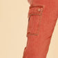 Annie Wear Straight Leg Jeans with Cargo Pockets Jeans