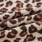 Leopard Print High Neck Shift Mini Sweater Dress - DAVERRI FASHIONS
