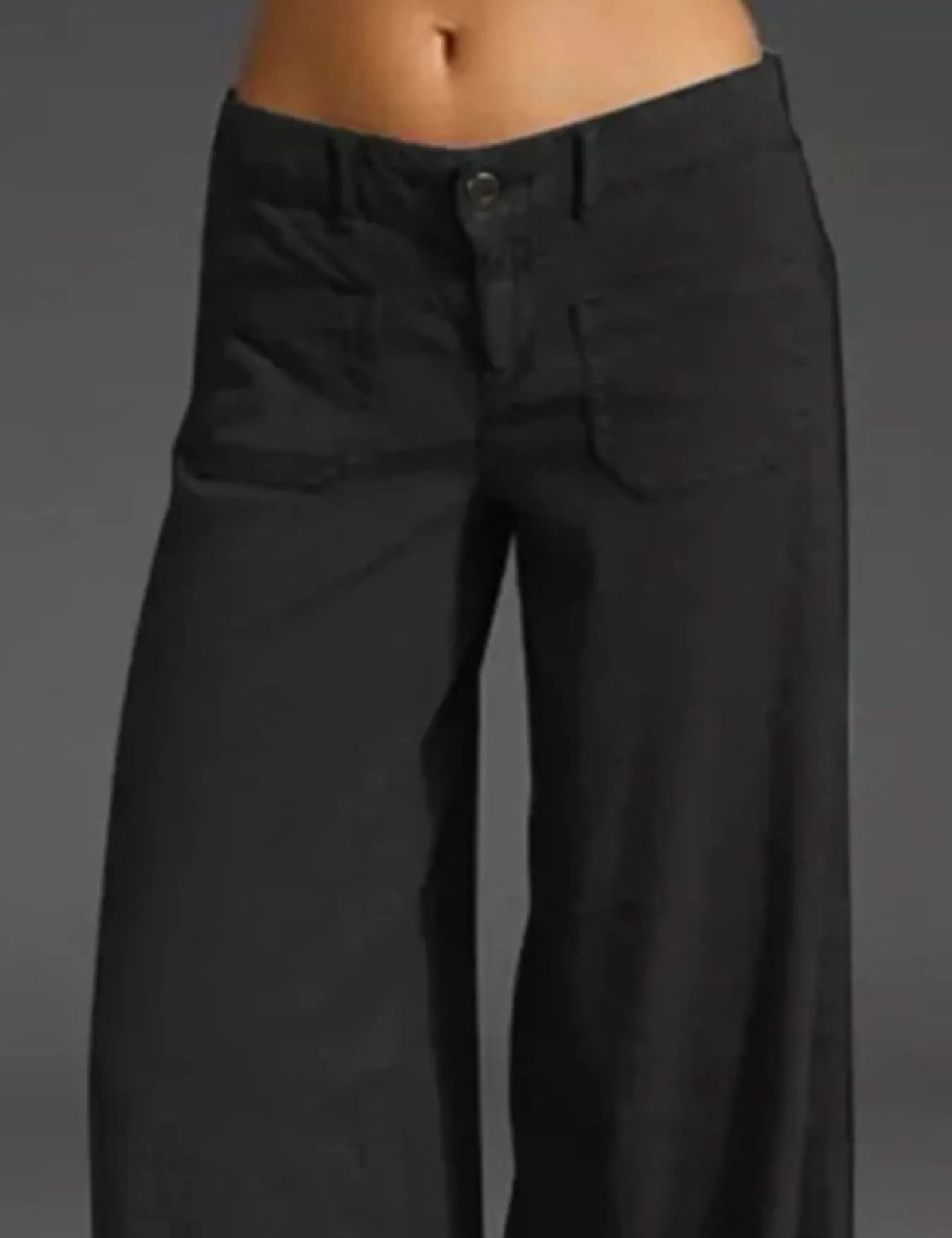 Full Size Wide Leg Jeans with Pockets Plus Size | Jeans Daverri Fashions