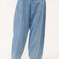 And The Why Elastic Back Pleated Baggy Jeans Jeans