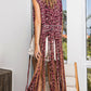 BiBi Fringe Detail Leopard Vest with Star Stud