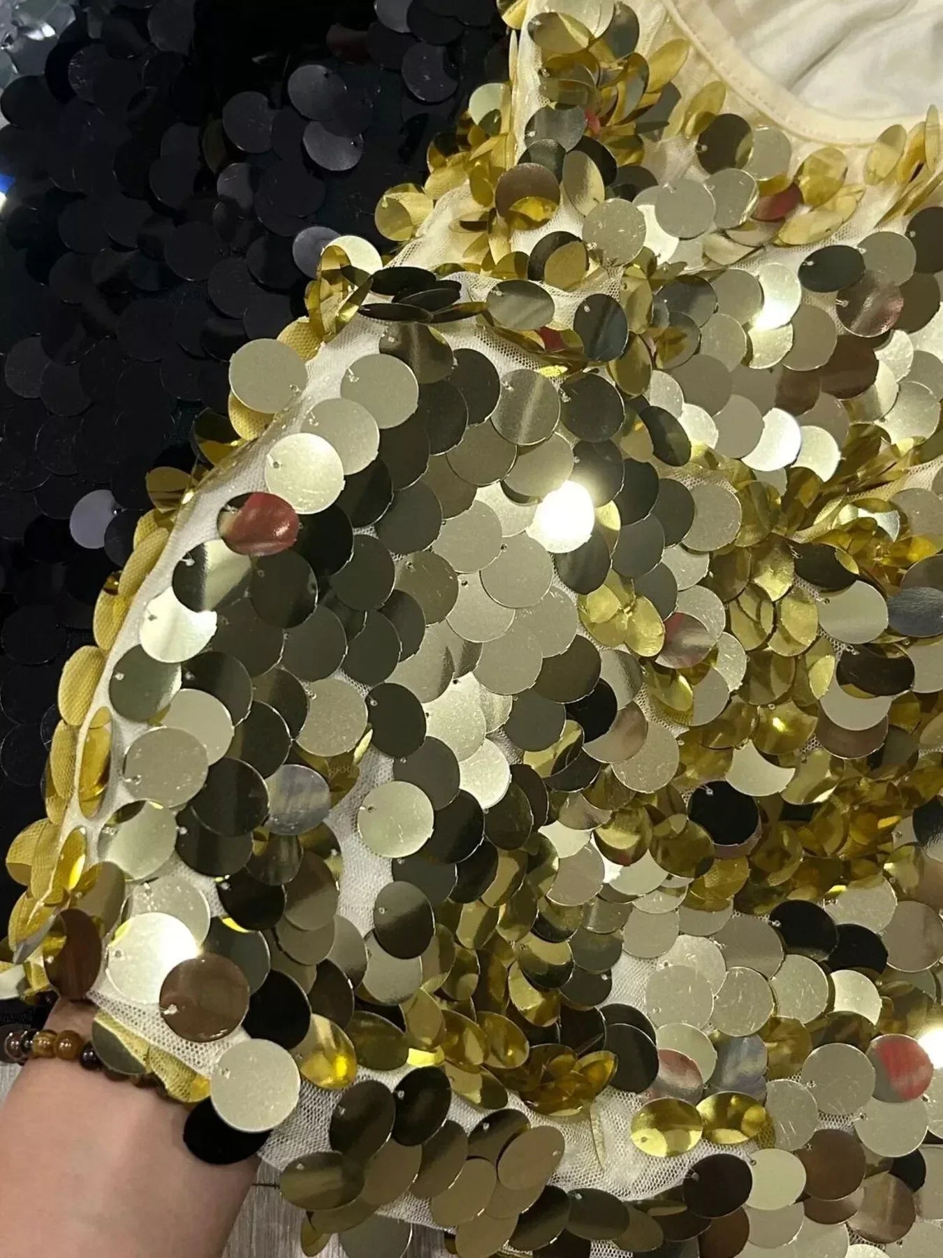 Sequin Mini Skirt - DAVERRI FASHIONS