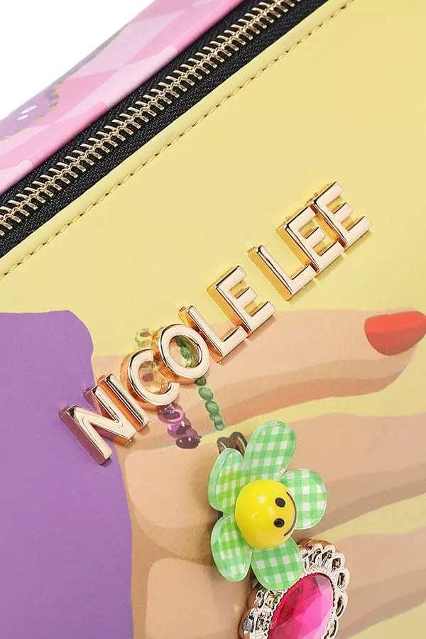 Nicole Lee USA Nail Polish Shoulder Bag | Daverri Fashions