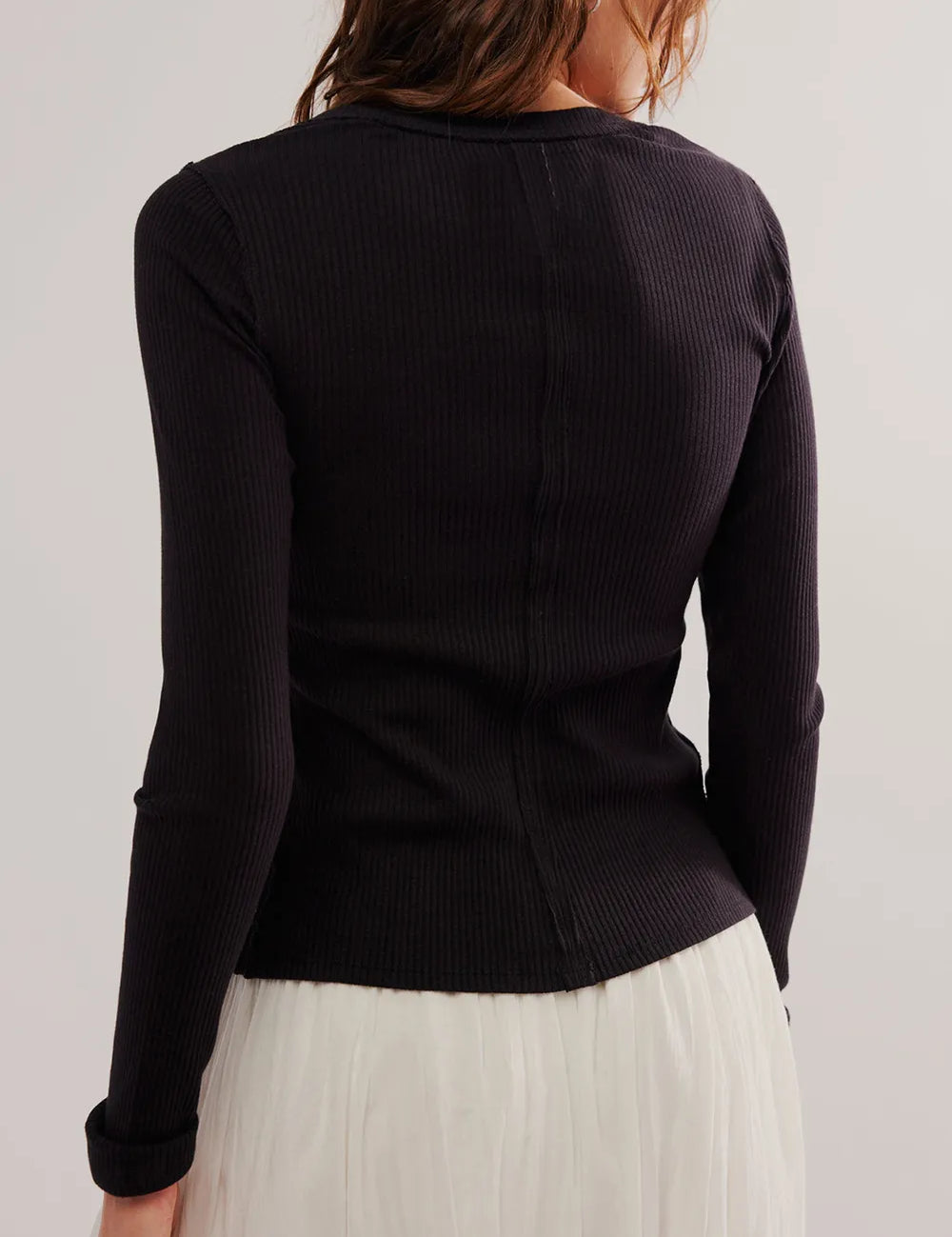 Button Up Round Neck Long Sleeve Cardigan | Cardigans Daverri Fashions