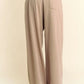 Davi & Dani Rhinestone Drawstring Wide Leg Pants Pants
