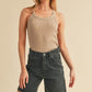 Aemi + Co Scoop Neck Ribbed Tank - DAVERRI FASHIONS