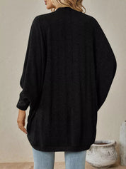 Cozy Oversized Open Front Knit Cardigan | Cardigans Daverri Fashions