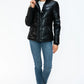 Snobbish Pocketed Zip Up Turtleneck Puffer Jacket M Jackets