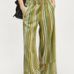 Striped Wide Leg Pants - DAVERRI FASHIONS