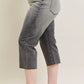 Judy Blue Full Size Wide Leg Capris Jeans Plus Size - DAVERRI FASHIONS