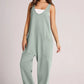Lovelet V-Neck Wide Strap Overalls - DAVERRI FASHIONS