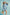 Umgee Tropical Print Bell Sleeve Mini Dress Light Blue L Mini Dresses