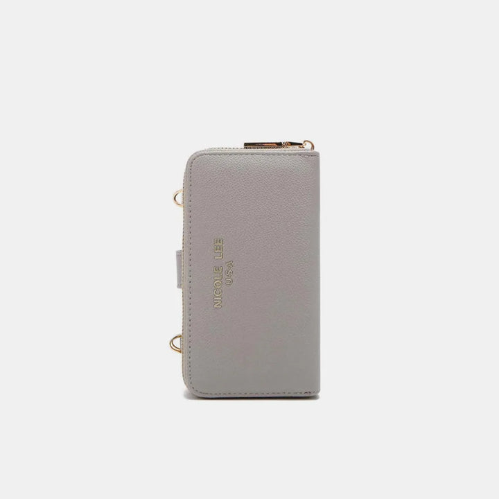 Nicole Lee USA 2 Piece Phone Case Crossbody Wallet Wallets