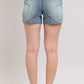 Judy Blue High Waist Star Seam Detail Denim Shorts Denim Shorts