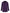 Purple Daverri Fashions waterproof hooded jacket with stand-up collar