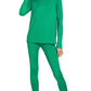 Zenana Microfiber Round Neck Top and Leggings Set - DAVERRI FASHIONS