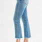 RISEN Full Size High Rise Crop Straight Slim Jeans Plus Size Jeans