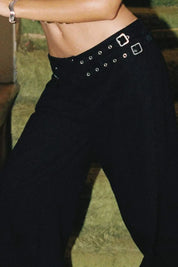 Wide Leg Jeans with Pockets | Bottoms Daverri Fashions