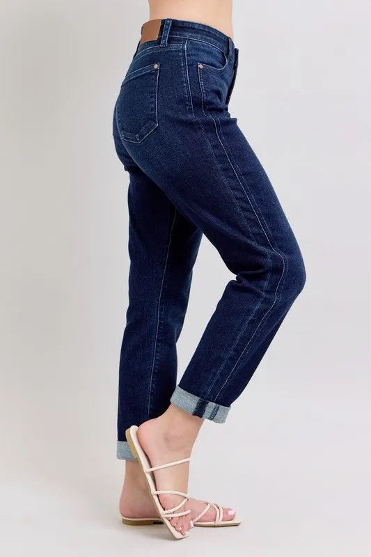 Judy Blue Full Size High Waist Boyfriend Jeans Jeans